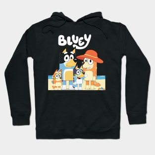 Bluey The Beach Hoodie